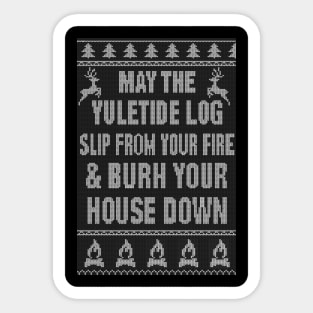 Blackadder Yultide log Sticker